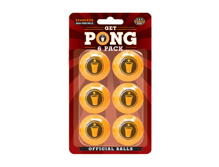 Pittsburgh Steelers Ping Pong Balls - PACK OF 6